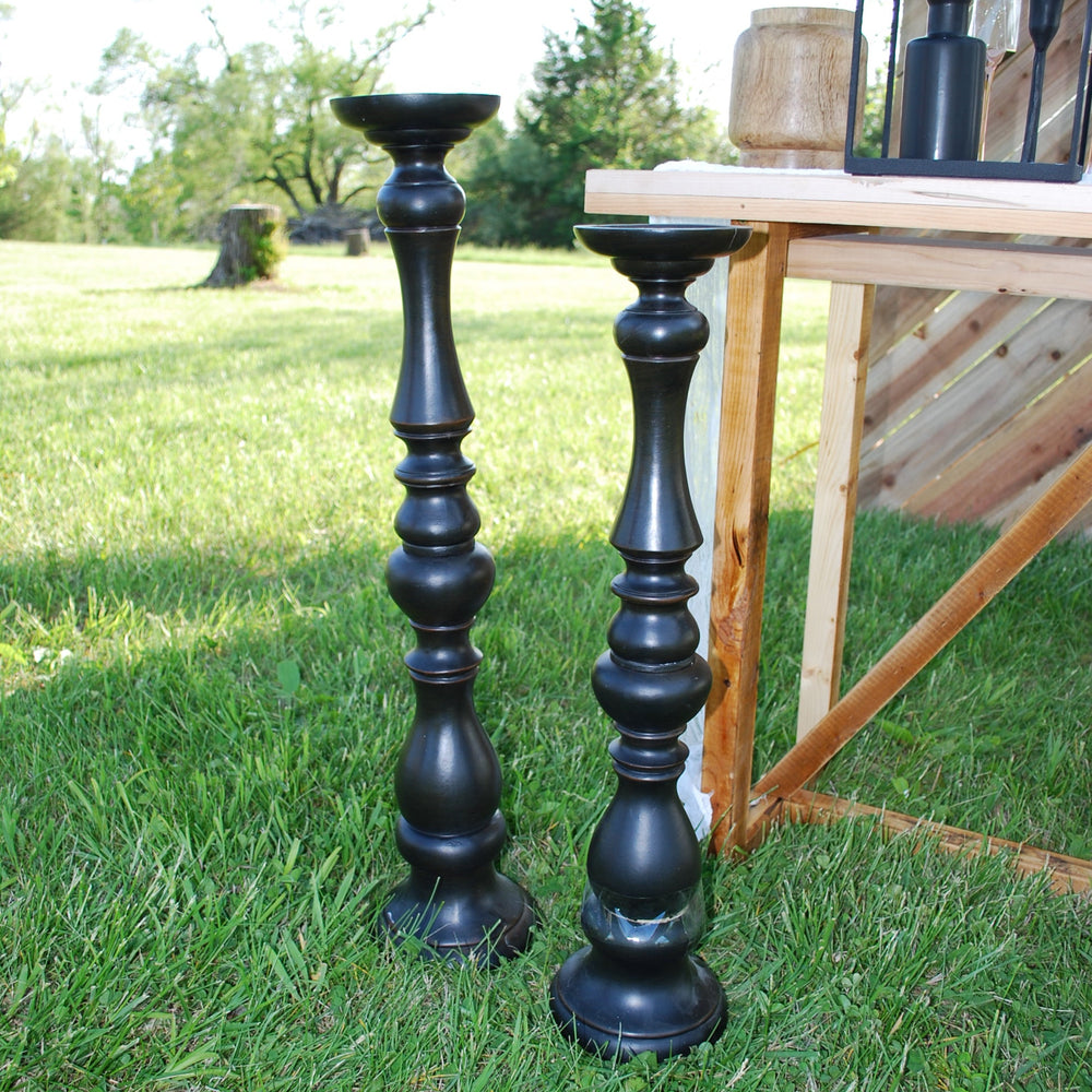 XL Candle Pedestals | Set of 2