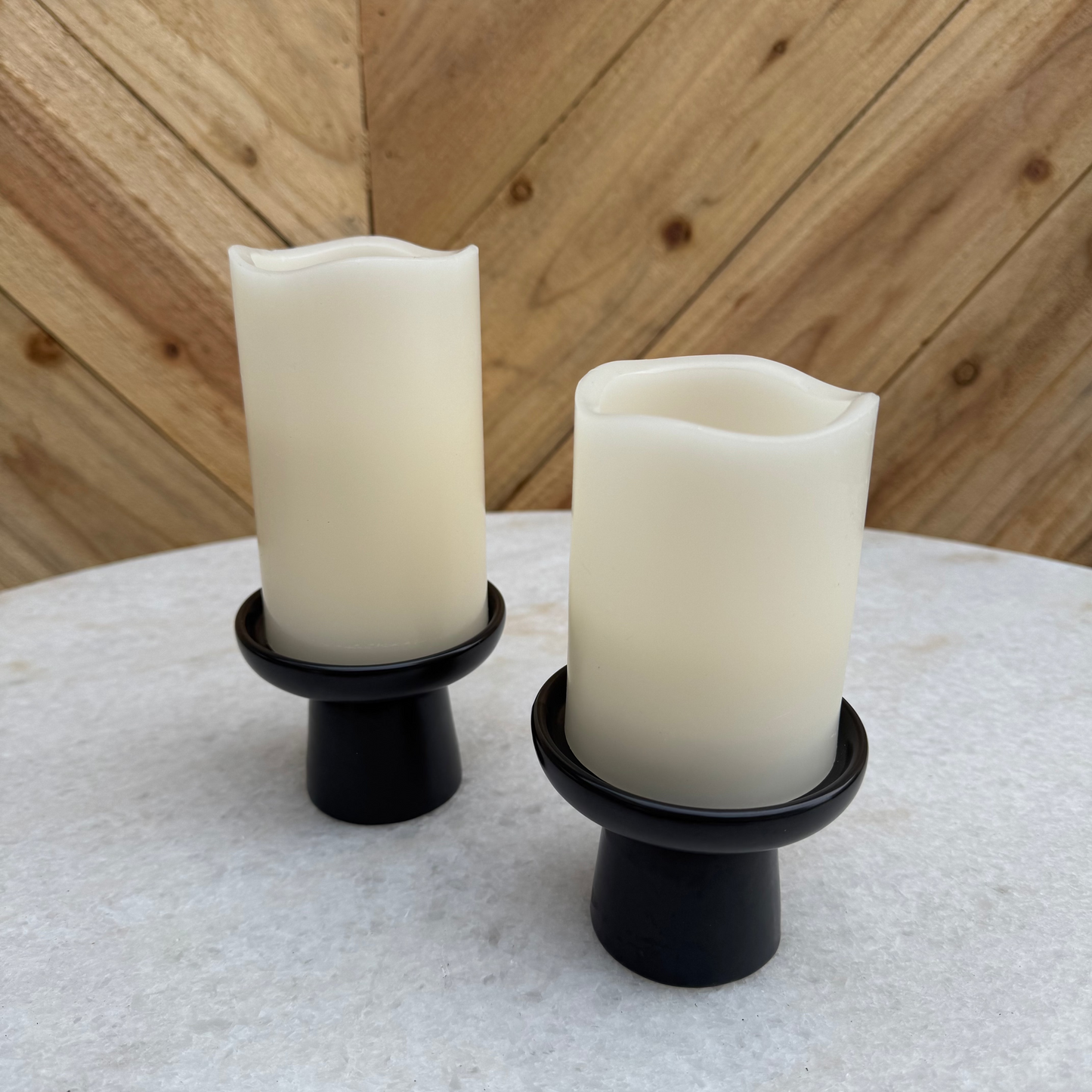 
                  
                    Ceramic Candle Holder Versatile | Set of 2
                  
                