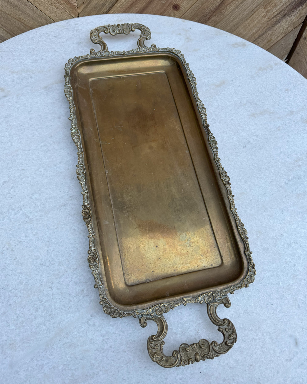 Vintage Gold Tray